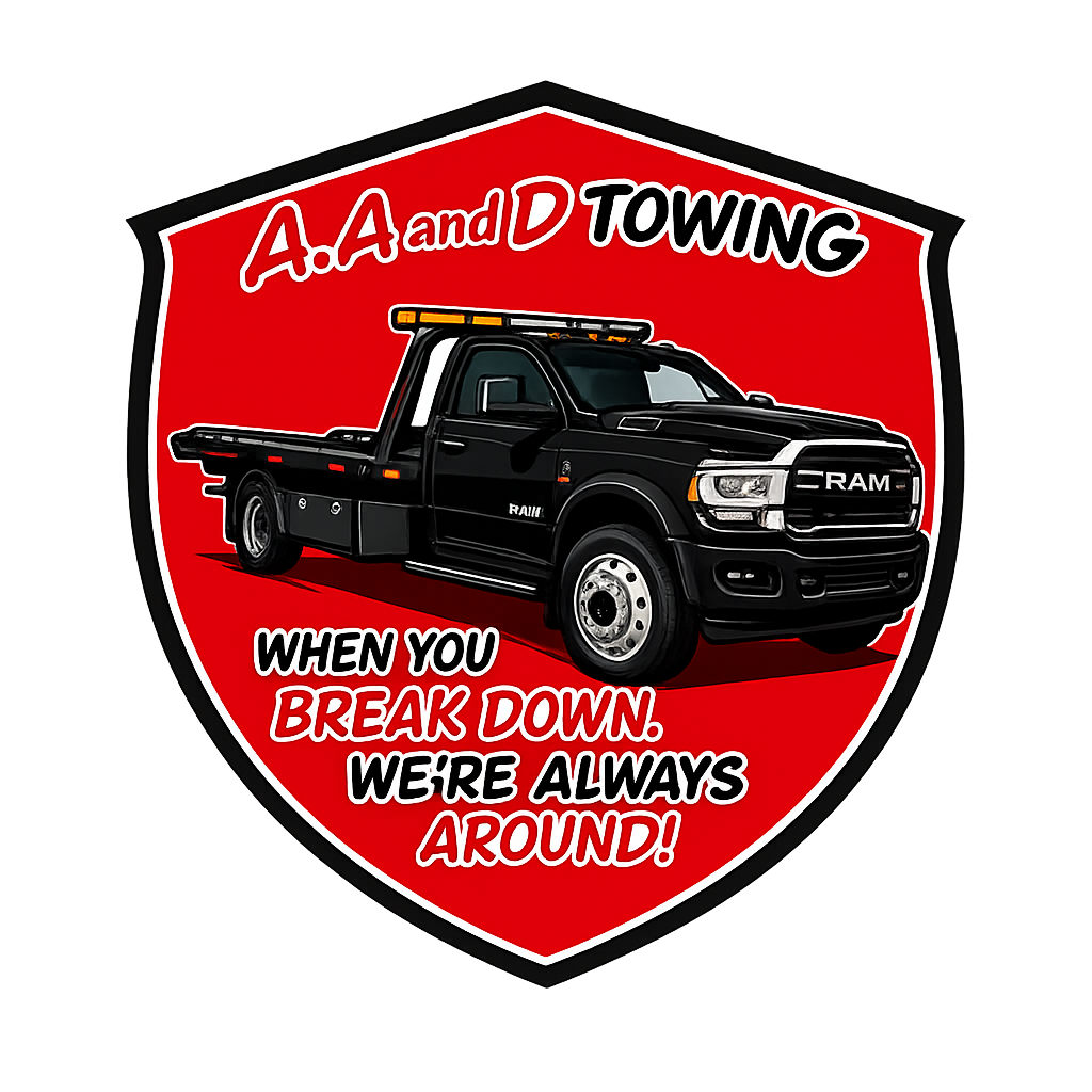 A.A&D Towing Logo